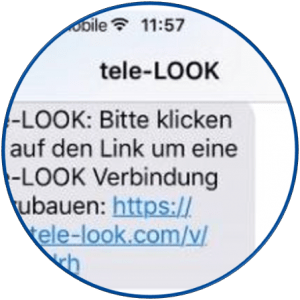 tele-LOOK Video Support ohne Installation direkt mit Service Mitarbeiter verbinden