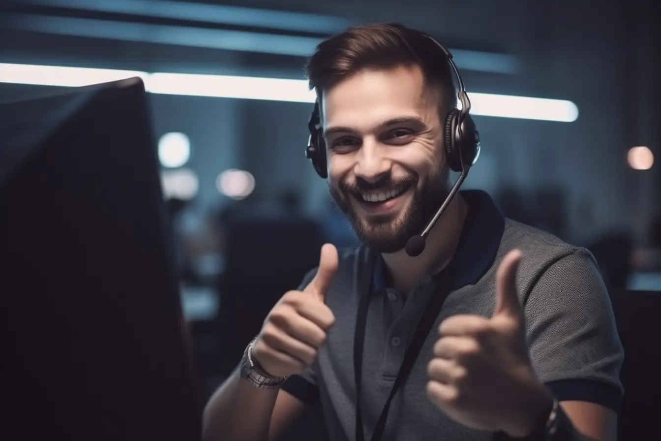 thumbsup Service Agent tele LOOK